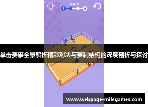 拳击赛事全景解析精彩对决与赛制结构的深度剖析与探讨